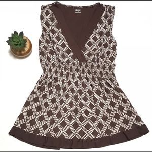 ANA sleeveless empire waist top